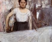 Woman Ironing - 埃德加·德加